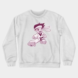 Taekwondo Karate Martial Arts Crewneck Sweatshirt